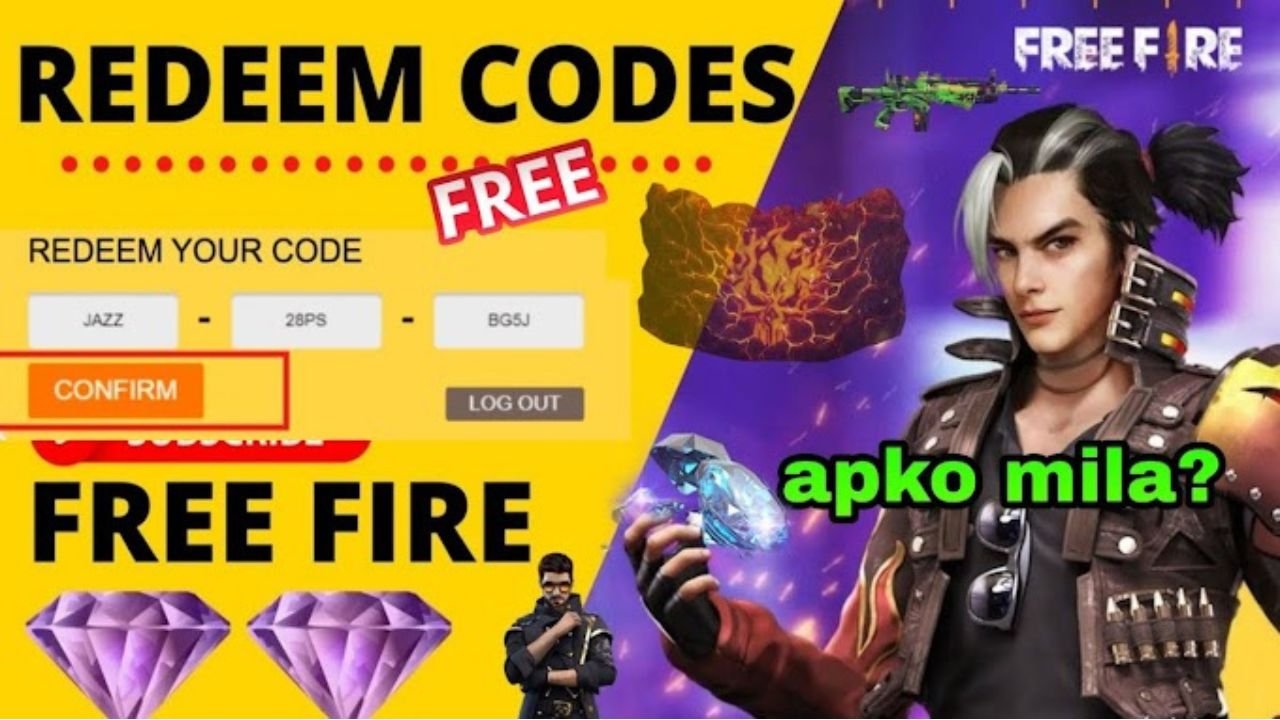 Free Fire Redeem Code - Today