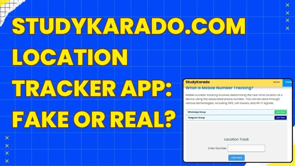 Studykarado.com Location Tracker App