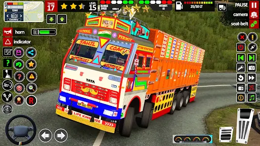 Tractor Pulling Truck Bus Game – Mobile