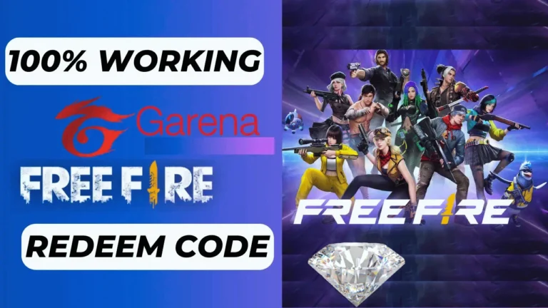 Free Fire Redeem Code today Indian Server