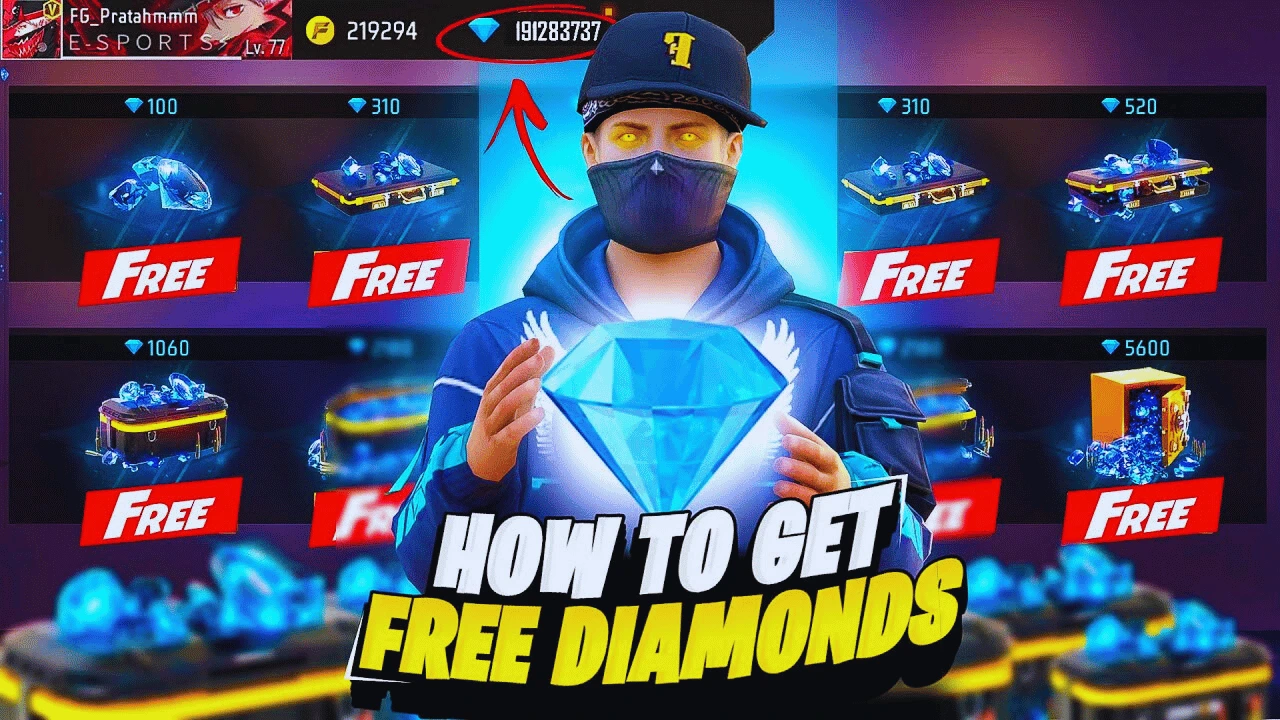 How to Get Free Unlimited Diamonds in Free Fire Without Any App